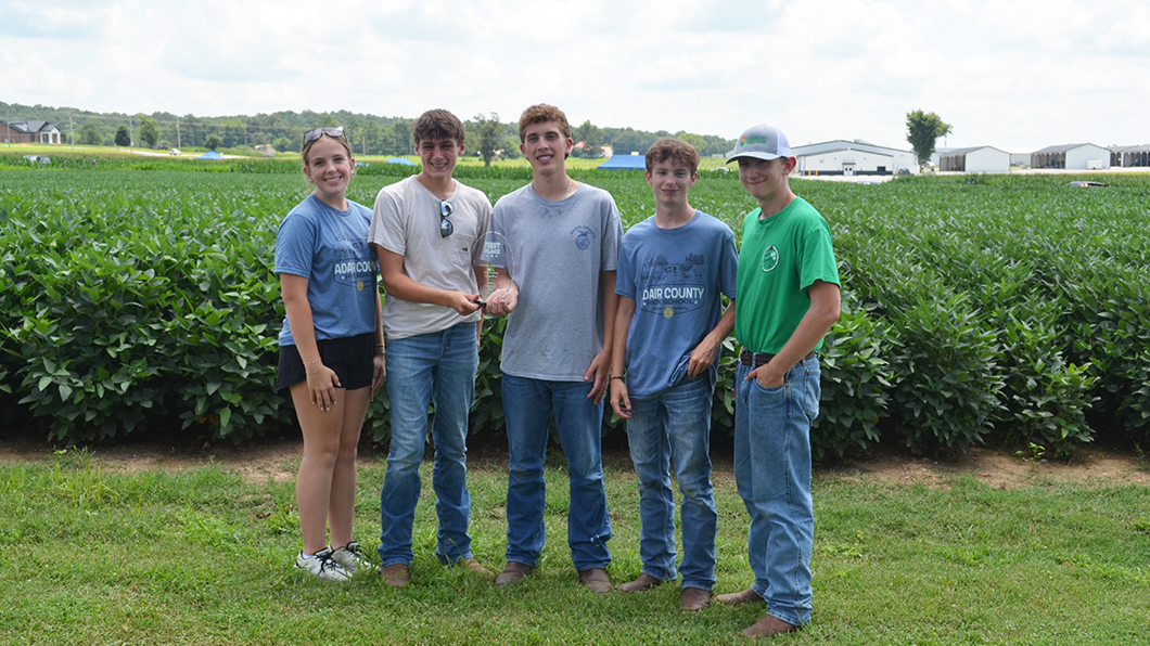 Adair County High School Crop Scouting Team, Kentucky